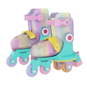 Yvolution Twista skates rainbow