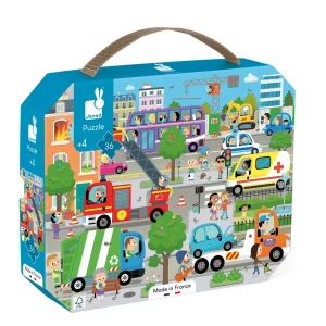 Janod puzzel de stad 4+