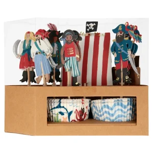 Meri Meri piraten schip cupcake kit