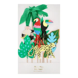 Meri Meri jungle jamboree taarttoppers