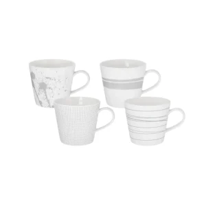Royal Doulton Pacific Stone Beker Set 40 cl 4 Stuks