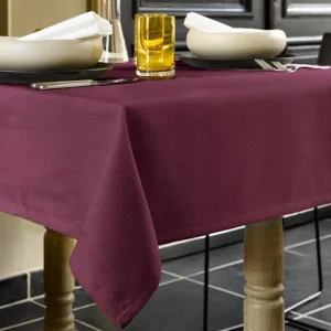 De Witte Lietaer Gibson Tafelkleed Grape Wijn 145 X 260 cm
