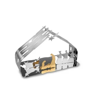 Alessi Bark For Christmas Kerststal RVS