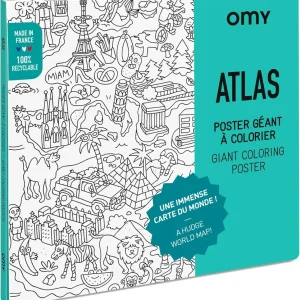 OMY Atlas kleurposter