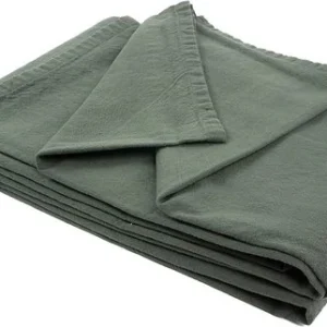 Kook Tafelkleed 140/230 cm Washed Uni Grijs