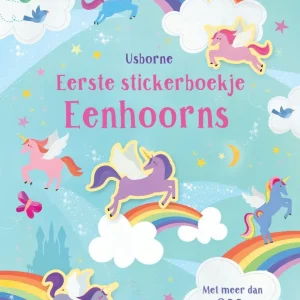 Eerste stickerboek - eenhoorns 3+