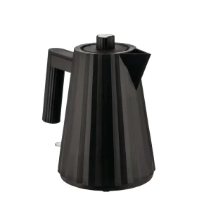 Alessi Plissé Waterkoker Zwart 1 L