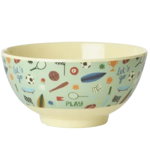 Rice melamine medium kom soft green sports