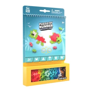 Plus-Plus Activity pad oceaan - 125 stuks