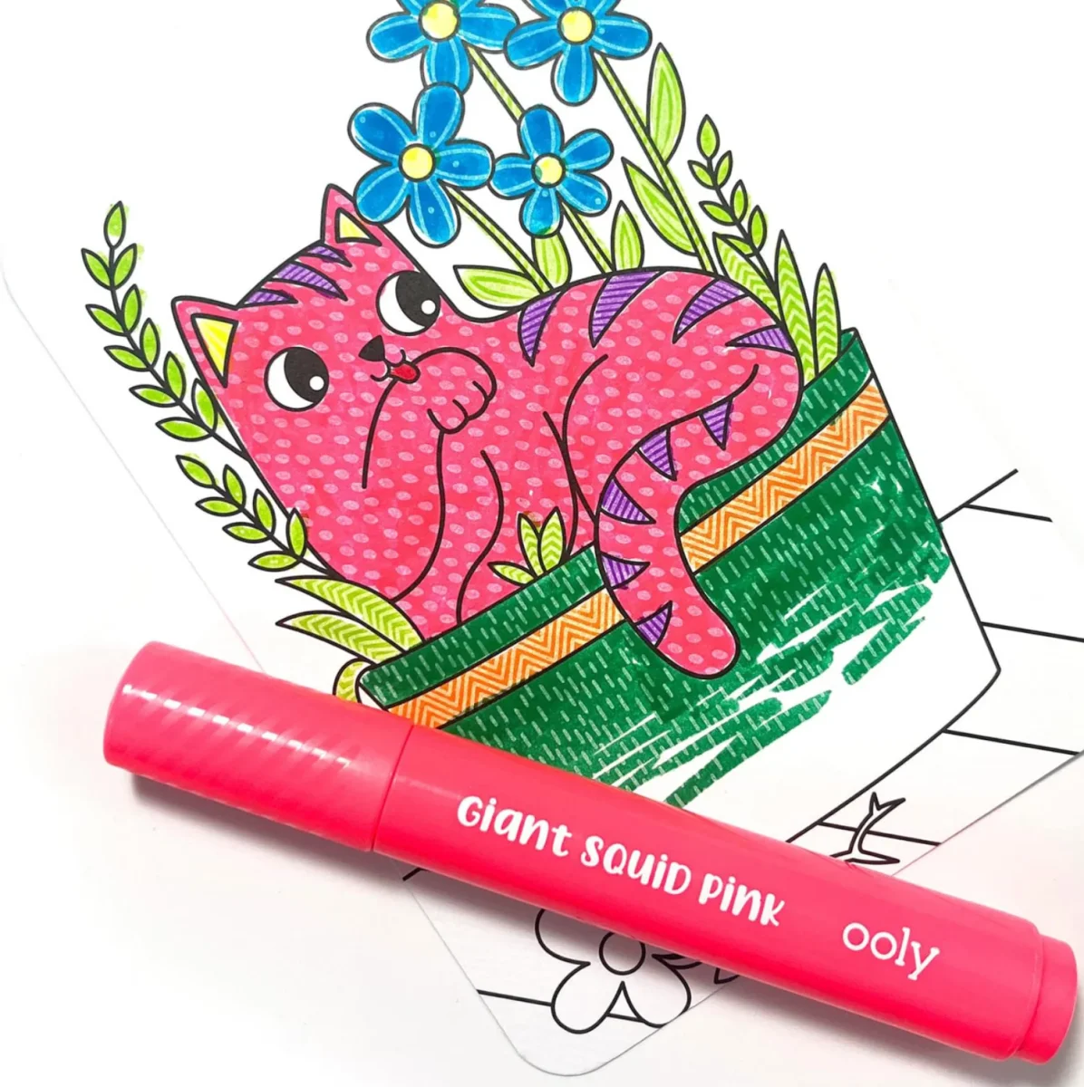 Ooly Undercover Art Hidden Patterns Coloring Activity – Smitten Kittens 6+ - Afbeelding 4