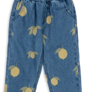 Konges Sløjd Magot denim broek lemon