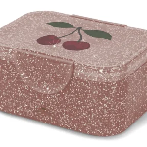Konges Sløjd lunchbox cherry glitter