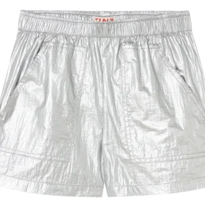 Tiny Cottons silver metalic short