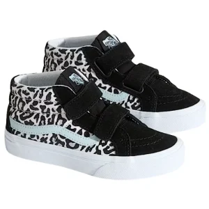 Vans SK8-Mid Reissue V Leopard Glitter Pastel Blue