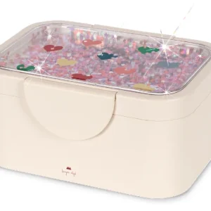 Konges Sløjd glitter lunchbox bon coeur coloré