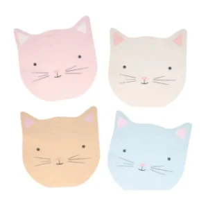 Meri Meri cute kitten servetten
