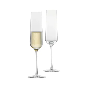 Schott Zwiesel Pure Champagneglas 20 cl 2 Stuks
