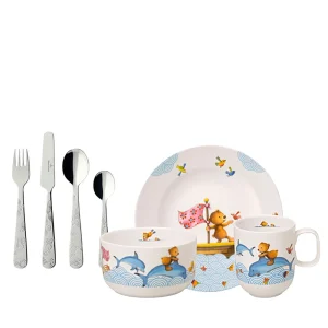 Villeroy & Boch Happy As A Bear Kinderserviesset Premium Porselein 7-Delig