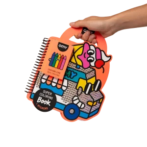 OMY Yummy - super coloring & stickerboek