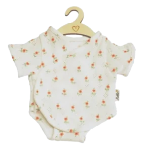 Hollie poppenkleding romper sweet rose ajour