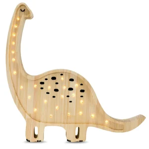 Little Lights lamp Dino Diplodocus Jurassic Wood