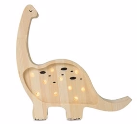 Little Lights lamp Diplodocus mini jurassic wood