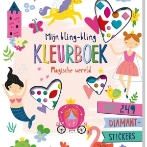 Mijn bling-bling kleurboek - Magische wereld 3+