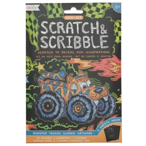 Ooly mini scratch & scribble Monster Truck