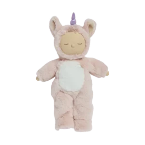 Olli Ella Cozy Dinkums - Unicorn - Sugarpie / Pink