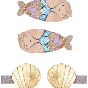Mimi & Lula Mermaid haarclipjes - 4 pack