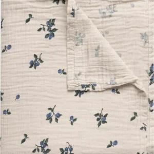 Garbo&Friends hydrofiele swaddle Blueberry 110 x 110 cm