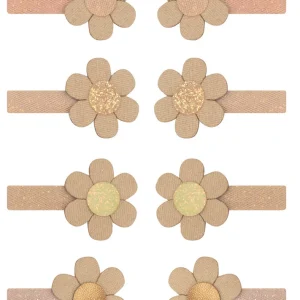 Mimi & Lula mini haarclipjes daisy - 8 pack