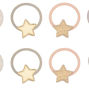 Mimi & Lula stellina sparkle mini haarelastiekjes - 8 pack